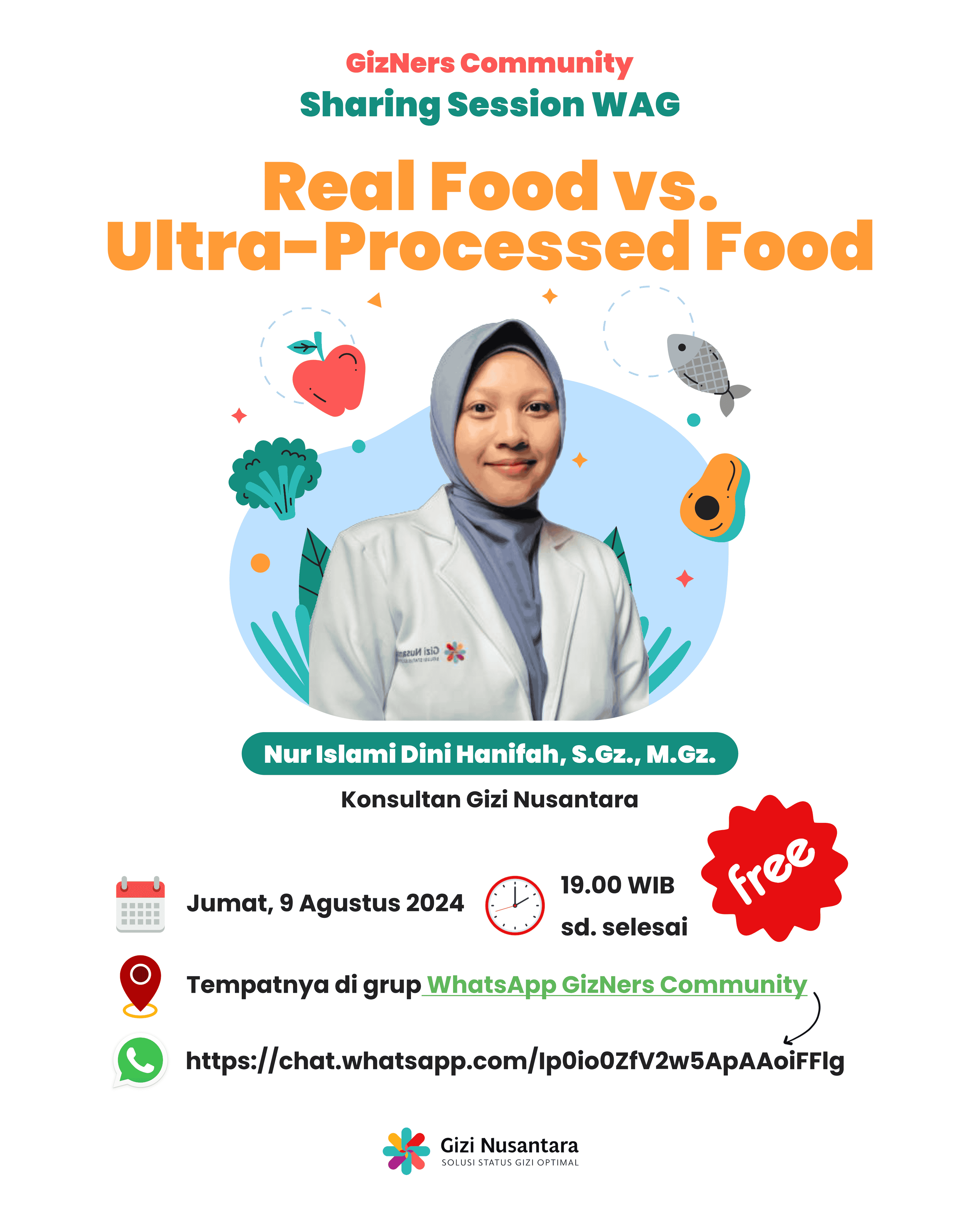 Flyer Seminar Gizi Nasional